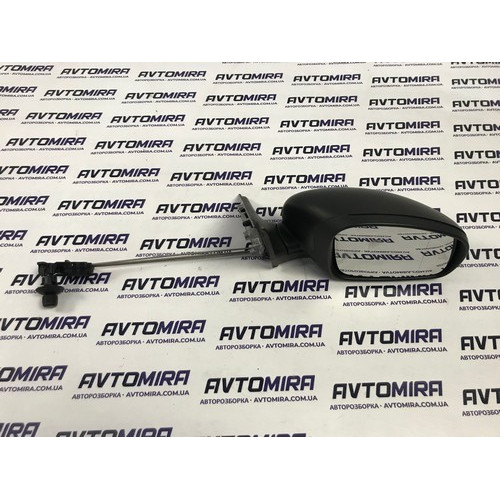 Зеркало боковое правое механическое Skoda Fabia 2007-2010 5J2857508C